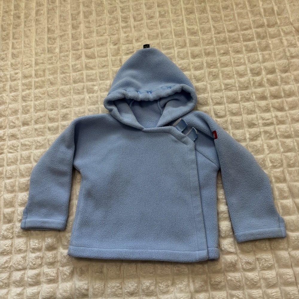 Widgeon 24 Month Light Blue Fleece Jacket Coat w/ Hood